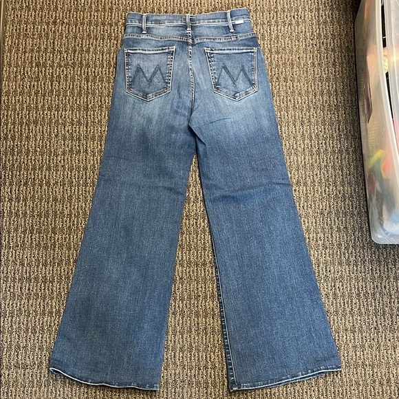 Mother High Rise Wide Leg Jeans - Picture 2 of 4